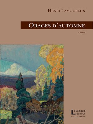 cover image of Orages d'automne